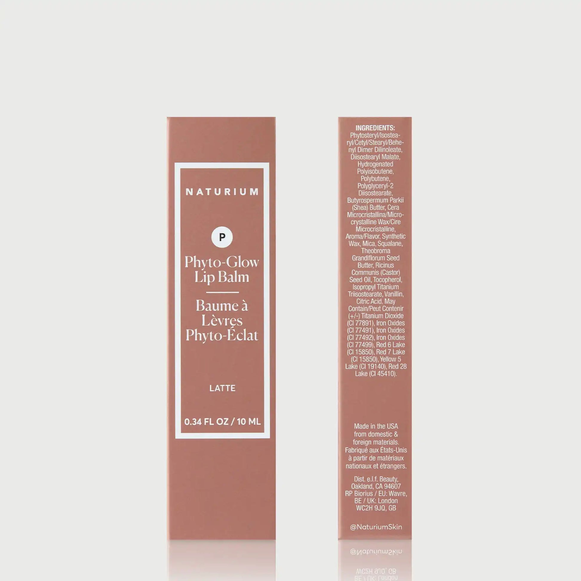 phyto-glow-lip-balm-latte-v0 NATR-60110_PhytoGlow_Latte_UC_frontback-bonebkgd.webp