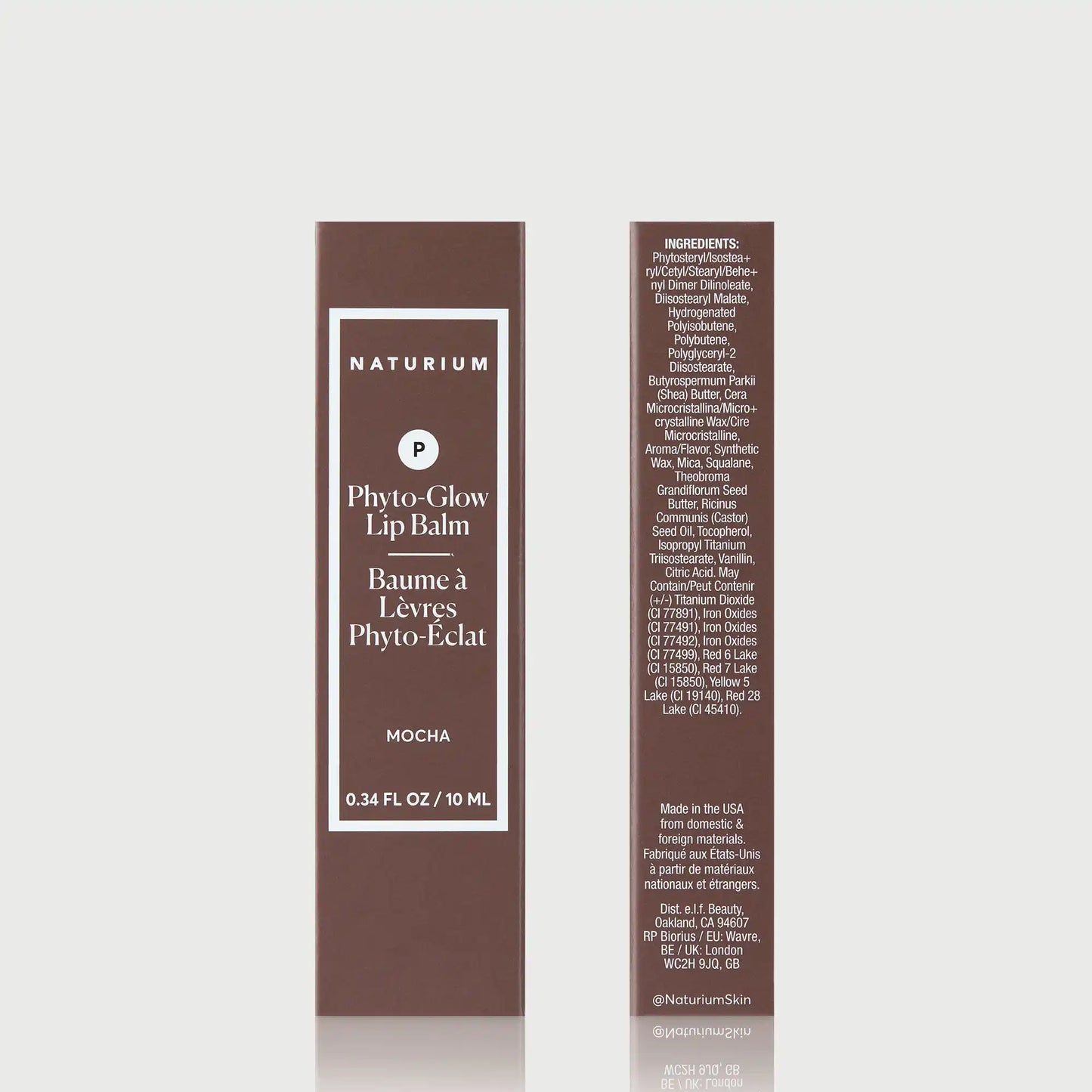 phyto-glow-lip-balm-mocha-t8 NATR-60114_PhytoGlow_Mocha_UC_frontback-bonebkgd.webp