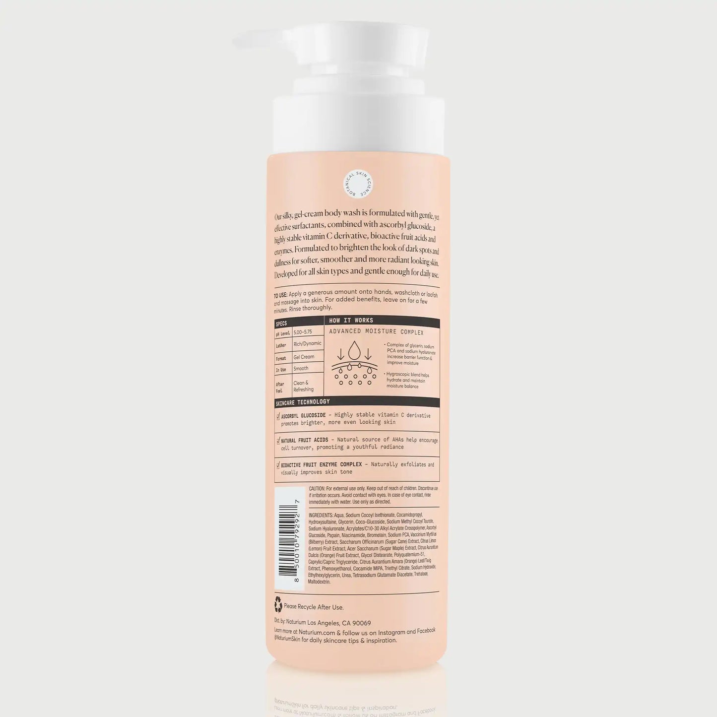 the-brightener-vitamin-c-brightening-body-wash-b4 NATR-The-Brightener-Body-Wash_back.webp